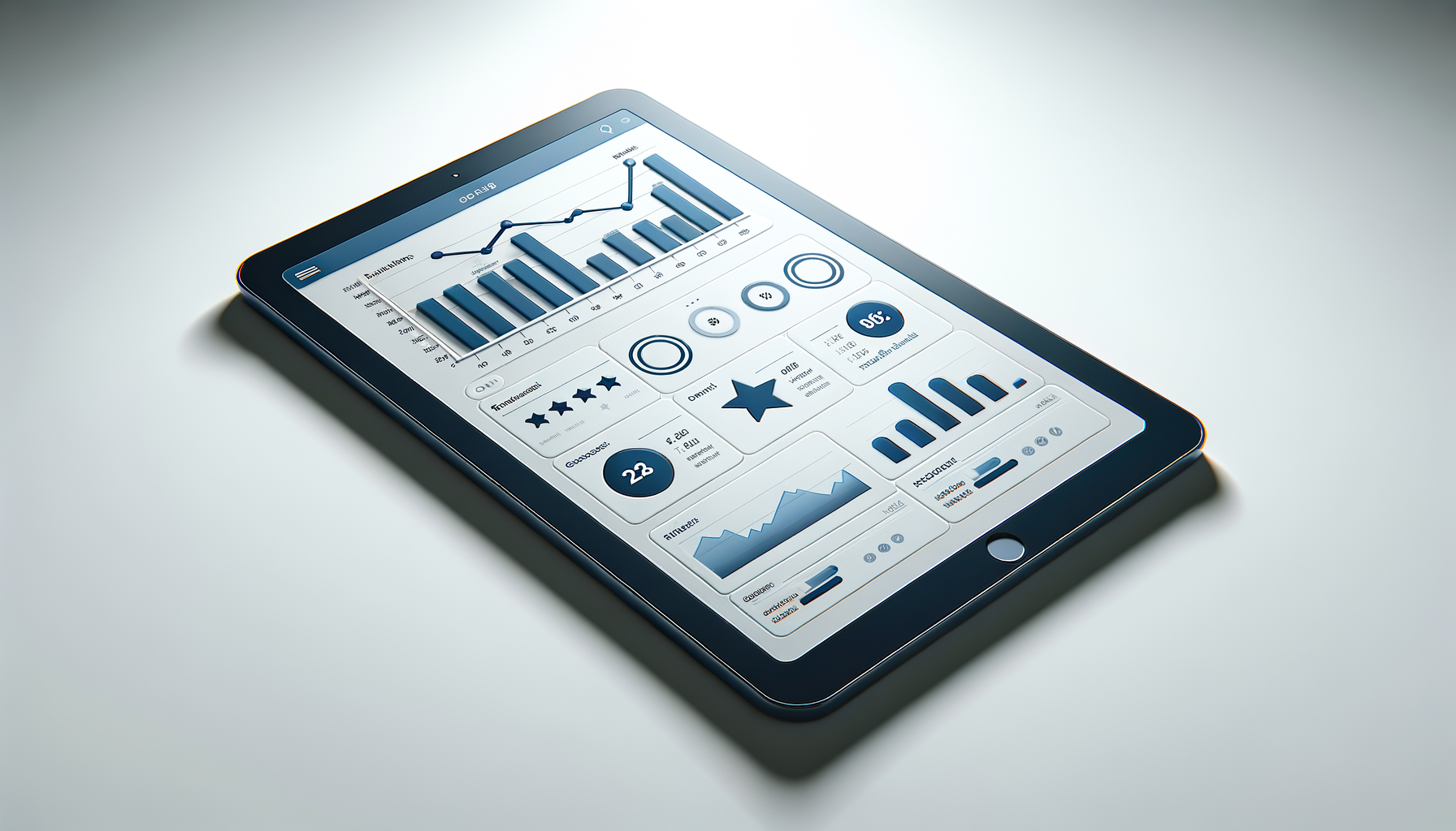 Weekly analytics dashboard showing review insights