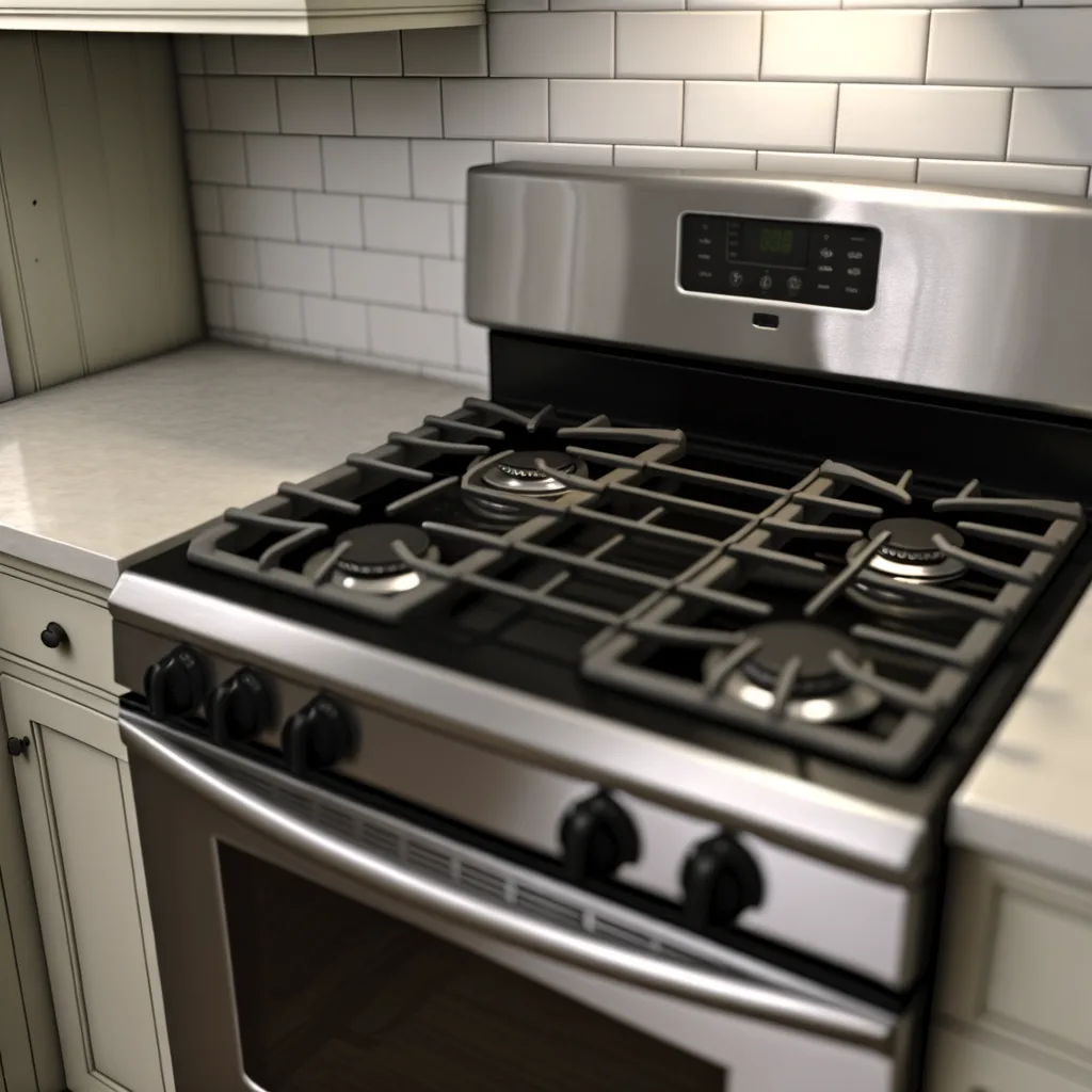Stove and oven available for rent in Kansas City