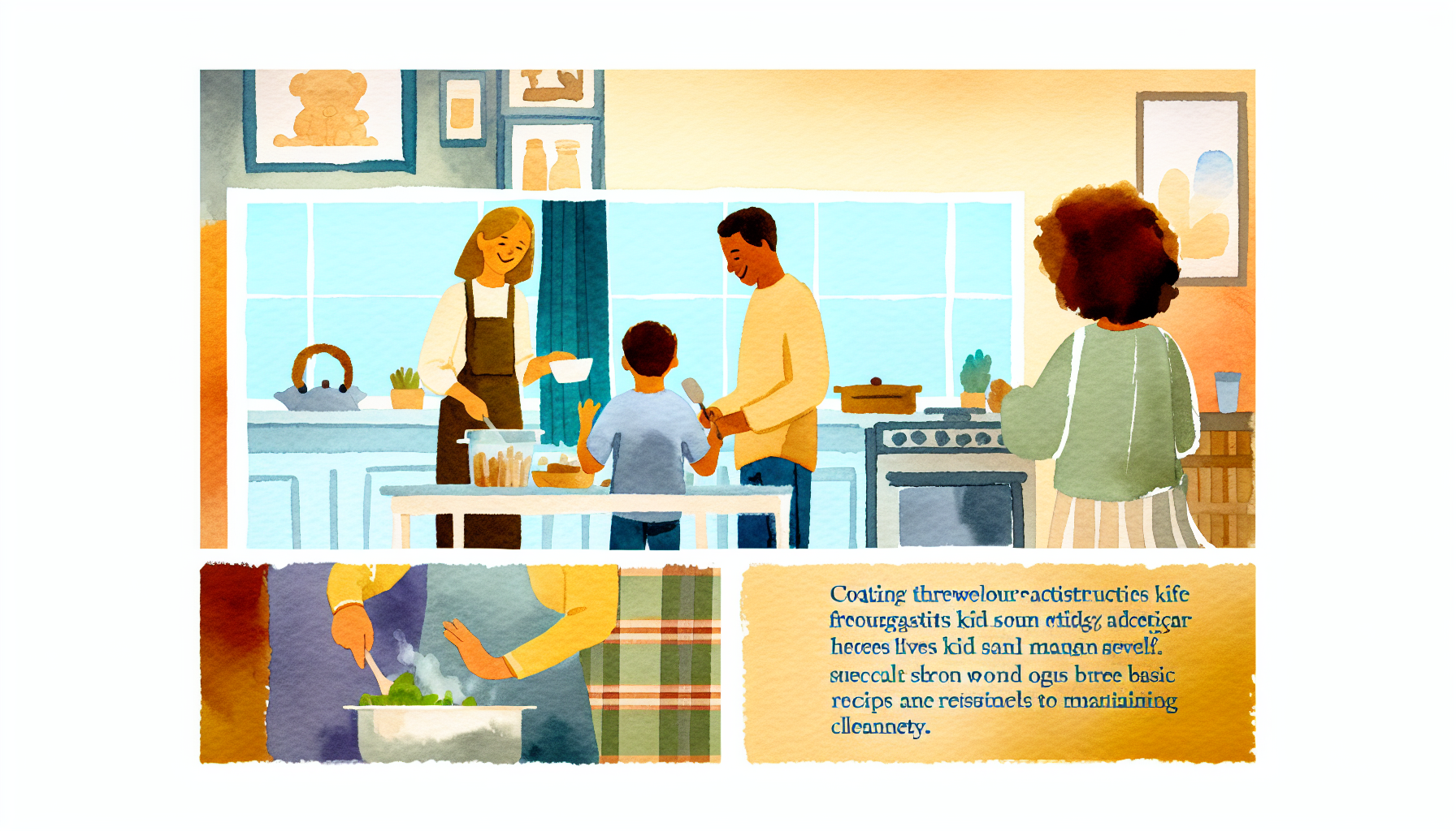 Cooking With Kids Without Losing Your Mind