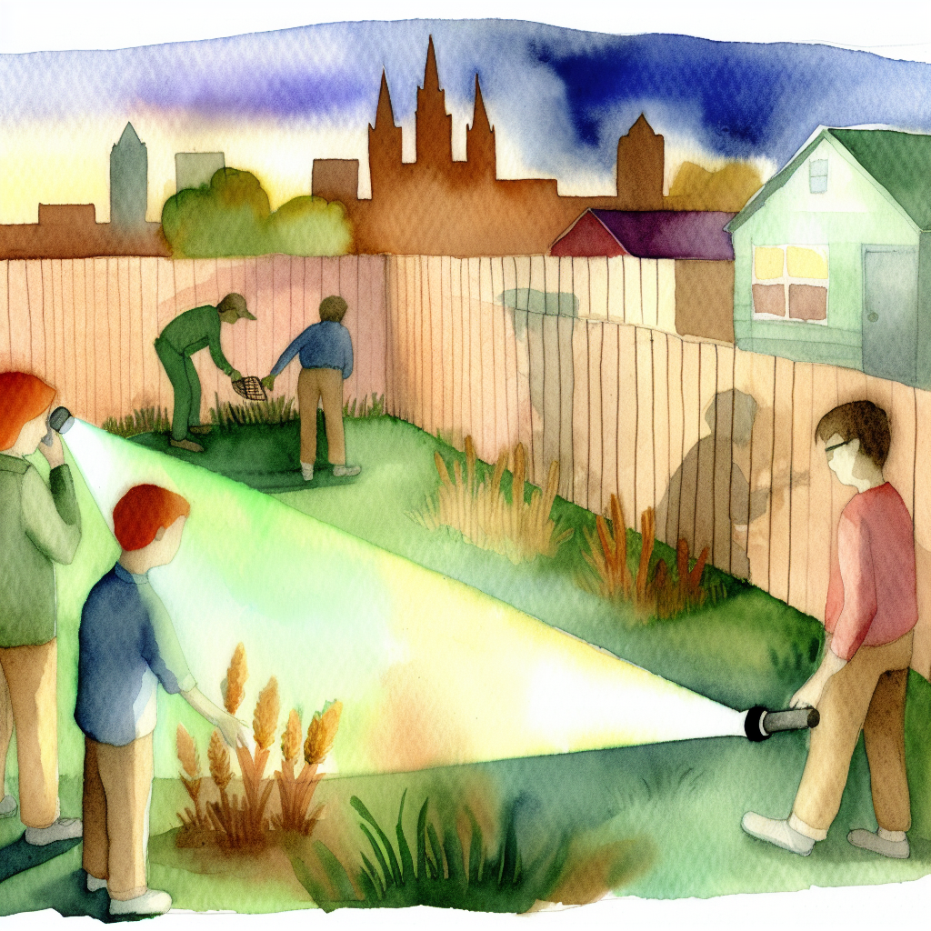 Flashlight Tag After Dark