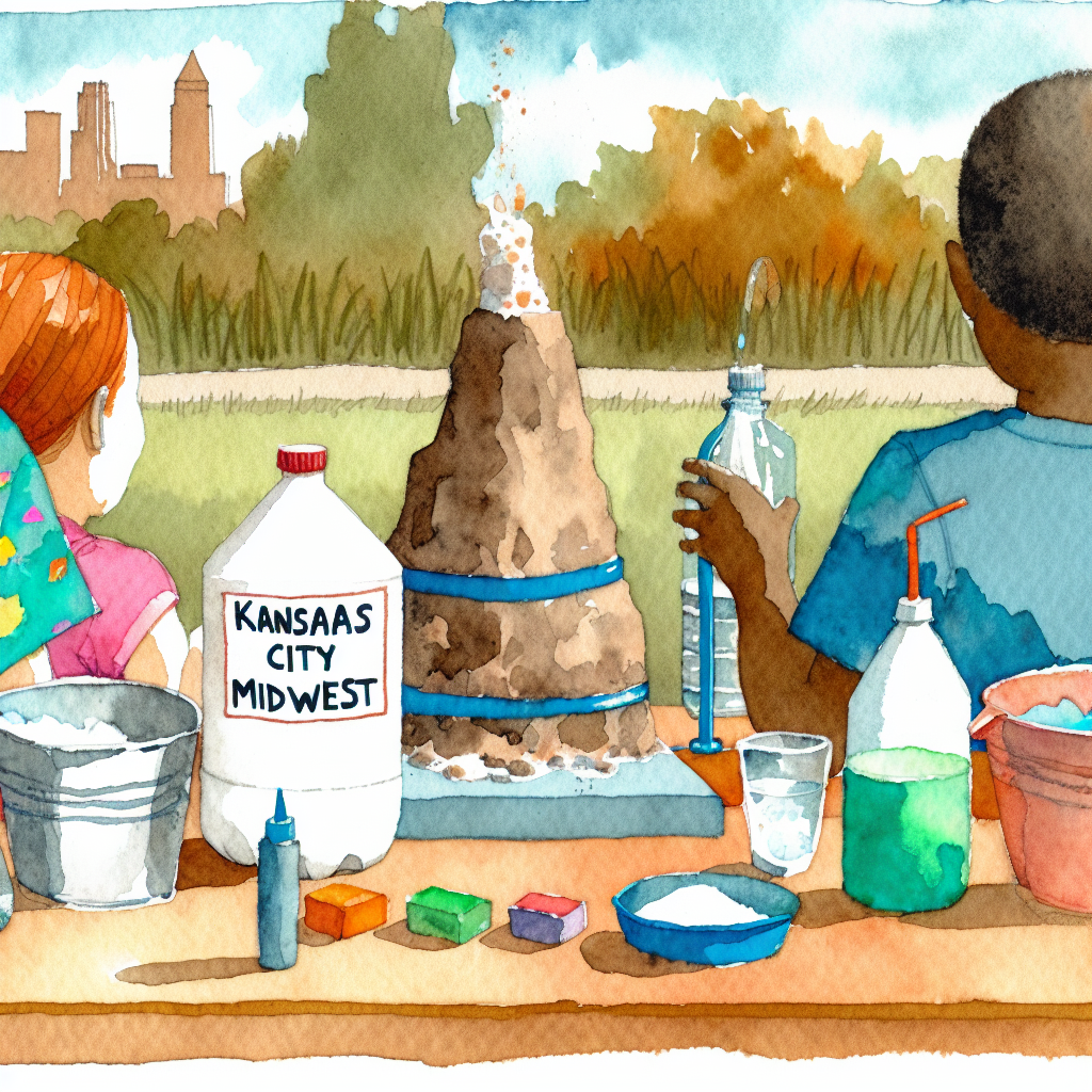 Kitchen Volcano: The Science Experiment That Never Gets Old