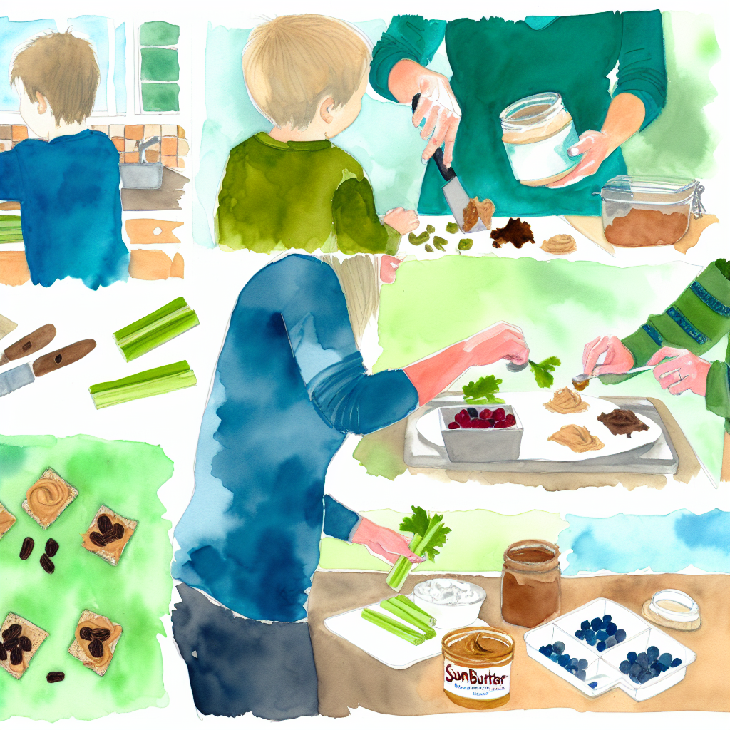 Ants on a Log (and 4 Variations)