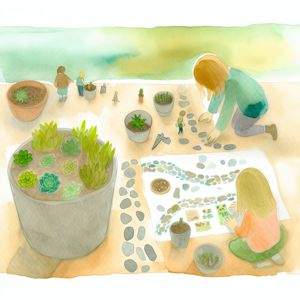 Fairy Garden in a Pot